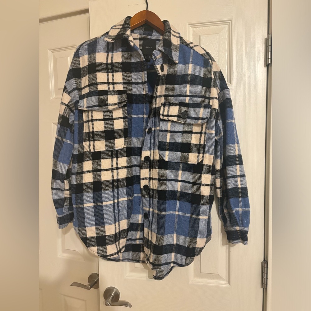 Blue flannel